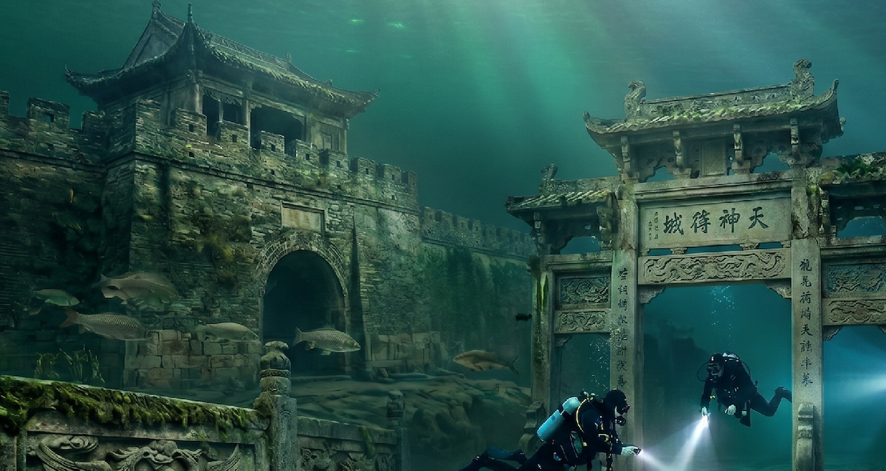 Gölün Derinliklerinden Yeniden Ortaya Çıkan 600 Yıllık Aslan Şehri