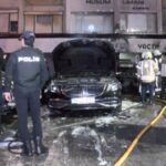 İstanbul'da Araç Kiralama Şirketinde Yangın: 15 Lüks Araç Kül Oldu