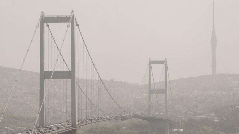 İstanbul'da çöl tozu etkisi: 3 gün boyunca hava kalitesi düşebilir