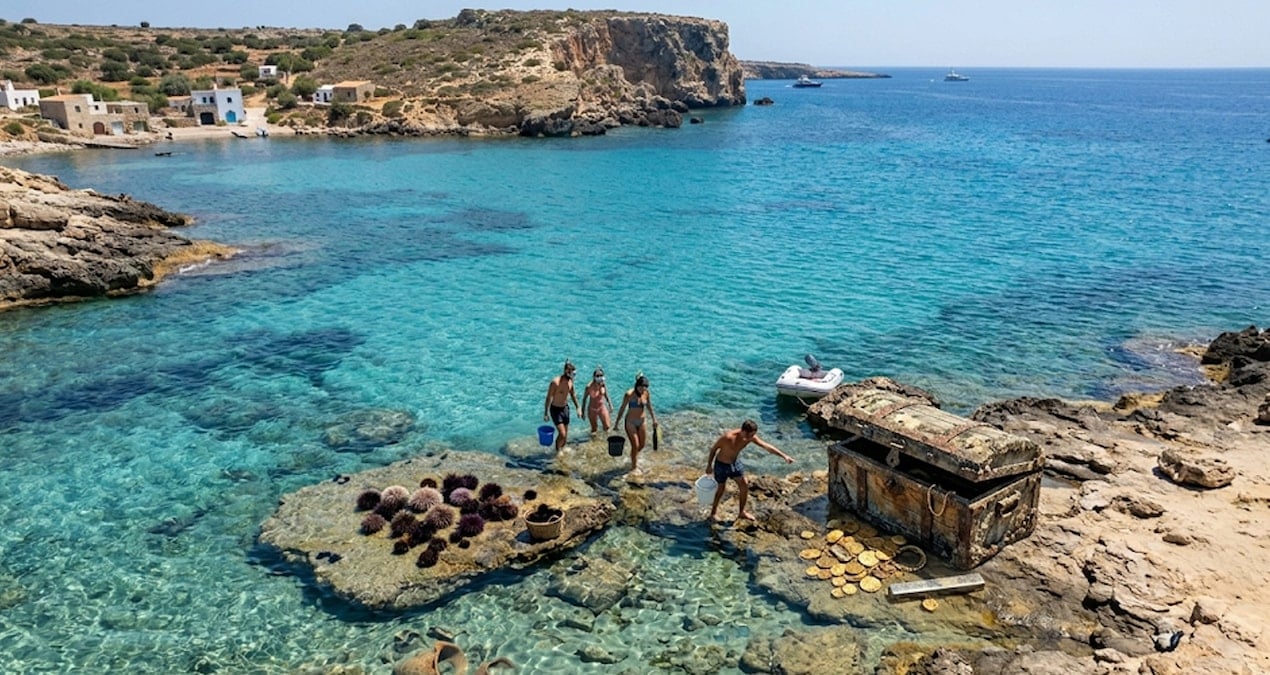 Korsika Açıklarında Deniz Kestanesi Ararken Antik Roma Hazinesi Bulundu