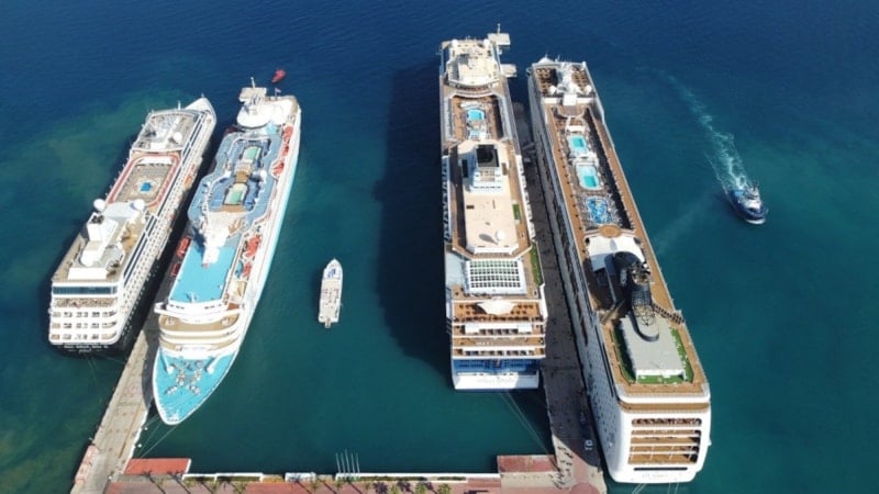 Kruvaziyer Yolcu Sayısı Mart'ta 16 Yılın Zirvesine Ulaştı