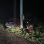 Kütahya'da Kontrolden Çıkan Araç Beton Direğe Çarptı, Sürücü Hayatını Kaybetti