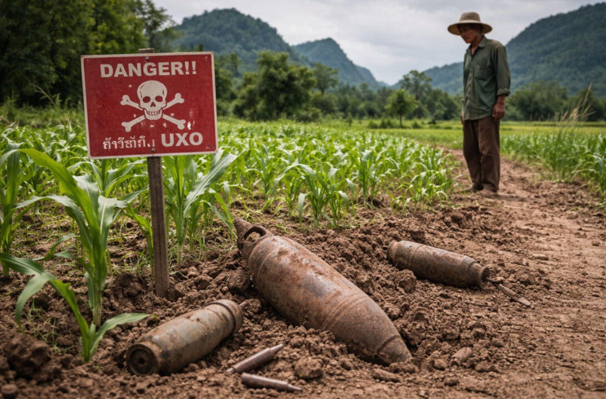 Laos'taki Patlamamış Mühimmat Sorunu Günlük Yaşamı Tehdit Ediyor