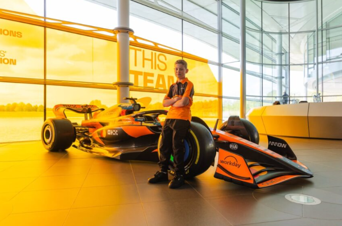 McLaren, 11 Yaşındaki Harry Williams ile Tarihinin En Genç Pilot Anlaşmasını İmzaladı