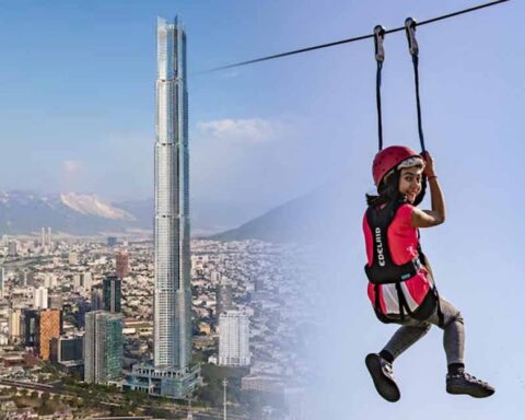 Monterrey'de Yükselen 484 Metrelik Torre Rise, Latin Amerika’nın En Yüksek Binası Oluyor