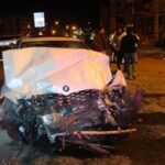 Nevşehir'de minibüs ile otomobil çarpıştı: 1 ağır 3 yaralı