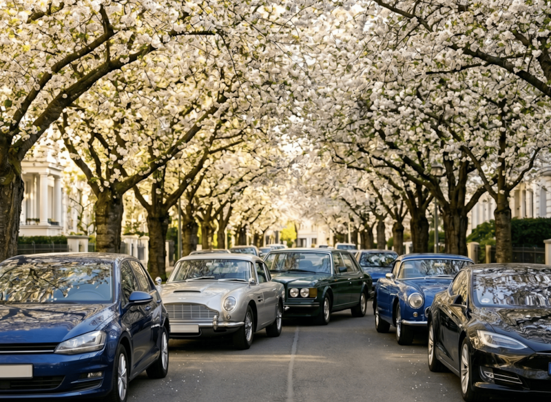Nisan ayında aracınızı ağaç gölgelerinde park etmekten kaçının