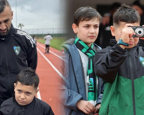 Serdar Dursun, Minik Taraftara Dijital Kamera Hediye Etti