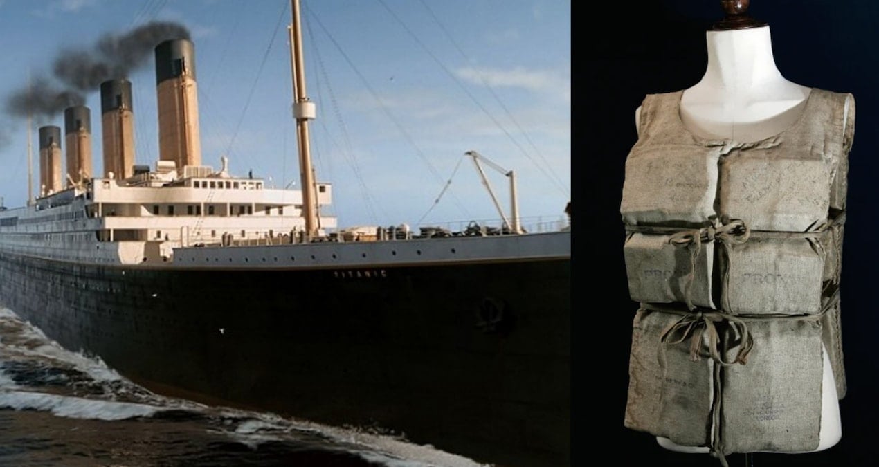 Titanic Faciasından Kurtulan Yolcunun Can Yeleği Rekor Fiyata Satıldı