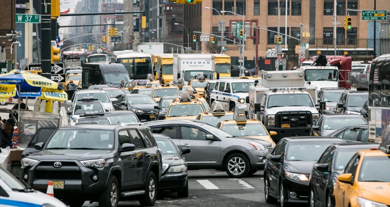 Ücretli Trafik Bölgesi İle Manhattan'da Araç Trafigi Azaldı