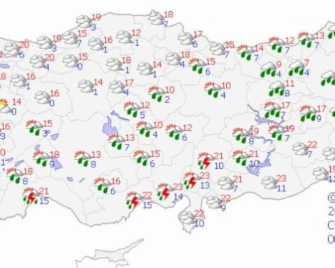 Yağışlar Devam Ediyor, Sıcaklıklar Normalin Altında Seyrediyor