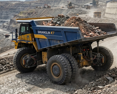 158 Ton Yük Taşıyabilen Dev Kamyonun Yenilikçi Teknolojisi Dikkat Çekiyor