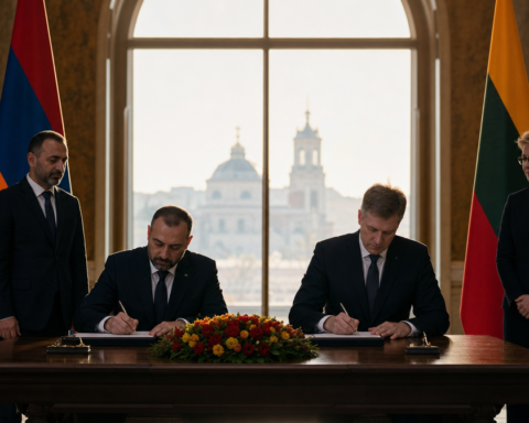 Kremlin’in Etkisi Azalırken Erivan ile Vilnius Stratejik Ortaklık İmzaladı: Kafkasya’nın Denge Taşları Kayıyor