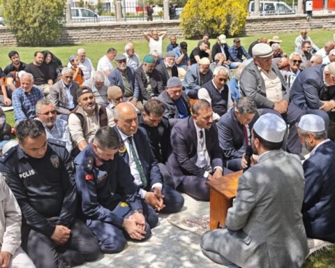 Aksaray'da Bereket İçin Şükür Duası Yapıldı