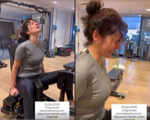 Bergüzar Korel, Spor Salonu Paylaşımlarıyla Dikkat Çekiyor