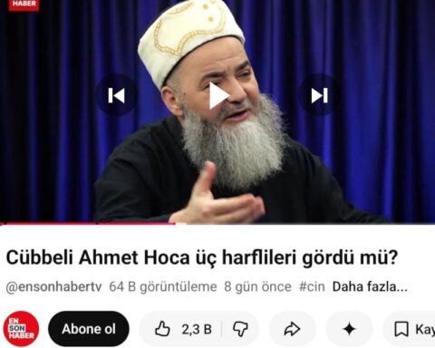 Cübbeli Ahmet Hoca'nın Cinlerle İlgili Deneyimleri YouTube'da Paylaşıldı