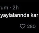 Doğu Karadeniz’de Bahar Yerini Karla Karışık Yağmura Bırakıyor