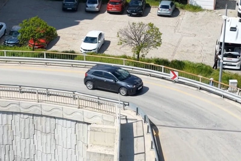 Dronla Takip Edilen Ehliyetsiz Sürücü, Kırıkkale'de Yakalandı