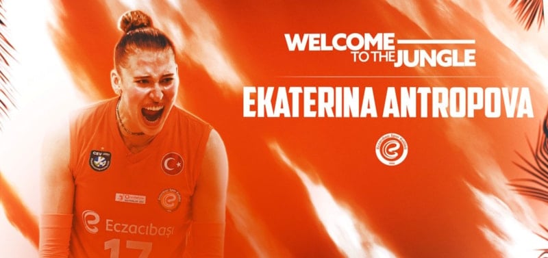 Eczacıbaşı, Rus Asıllı İtalyan Voleybolcu Ekaterina Antropova'yı Transfer Etti