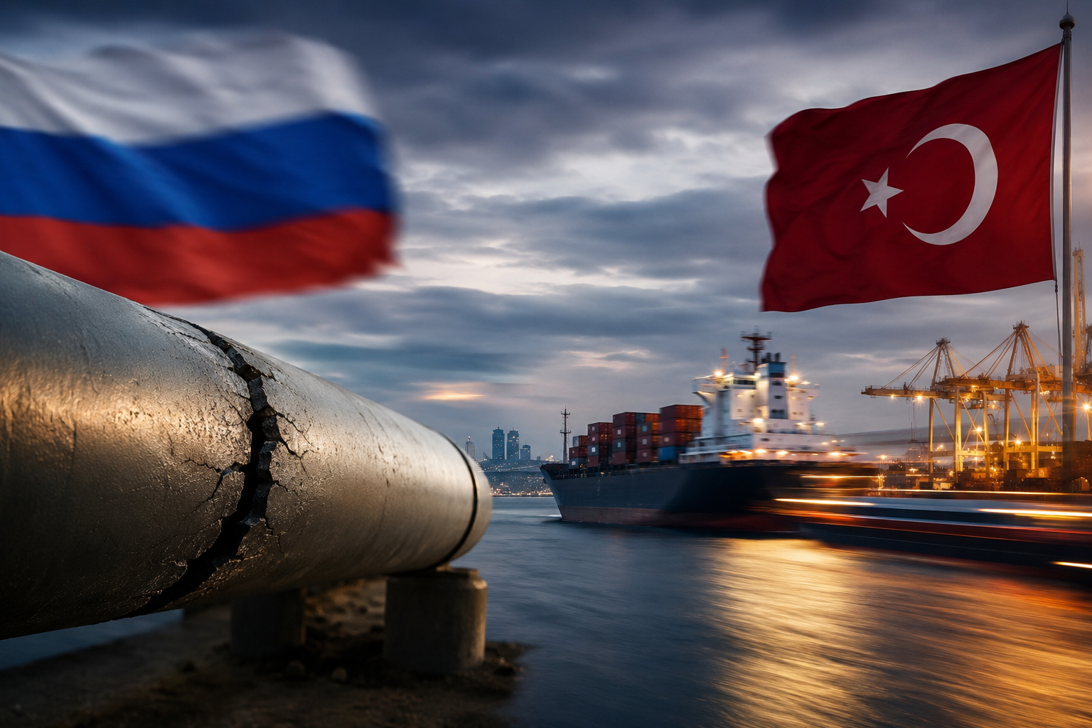 Rus Ekonomisindeki Derin Çatlaklar Türkiye'ye Enerji ve Ticaret Kanallarından Yansıyor