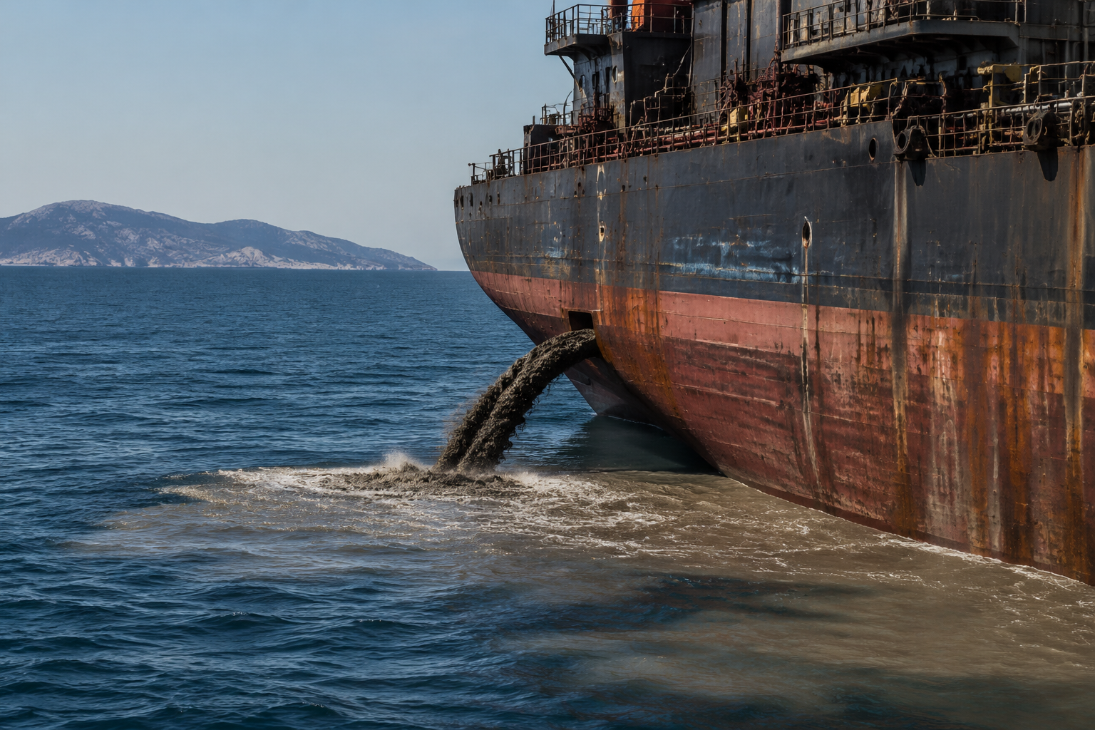 Rus ‘Eko Shipping’ gemisi Ege açıklarında fekal atık boşaltımıyla kabotaj hukukunu çiğnedi