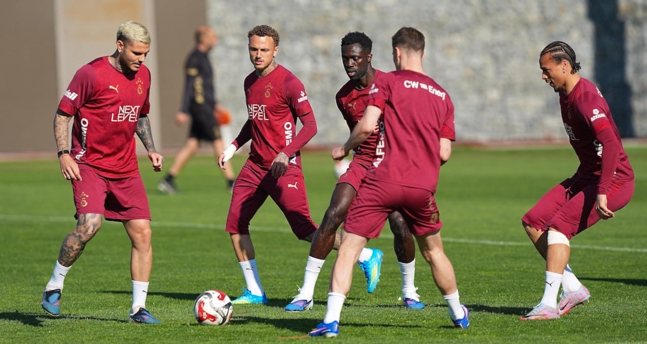 Galatasaray, Antalyaspor Maçına Hazırlık Çalışmalarını Sürdürüyor