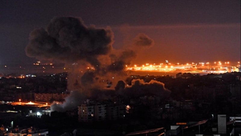 İsrail’in Lübnan Güneyine Yönelik Fosfor Bombası Saldırısı Tarım Arazilerini Ateşe Verdi