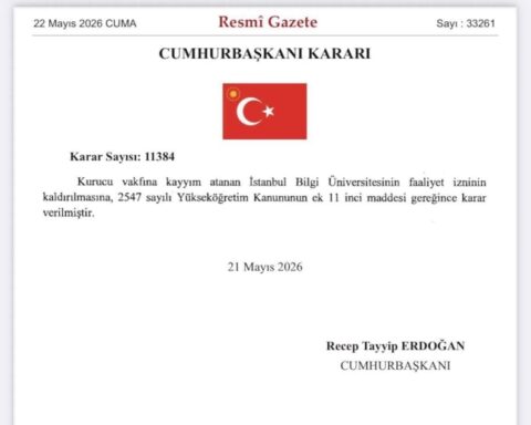 İstanbul Bilgi Üniversitesi’nin Faaliyet İzni Kaldırıldı