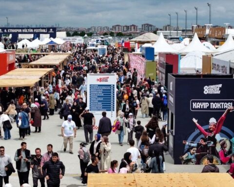 İstanbul'da 8. Etnospor Kültür Festivali'ne Yoğun Katılım
