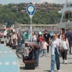 İstanbul’da Güneşli Hava, Vatandaşları Bebek Sahili’ne Çekti