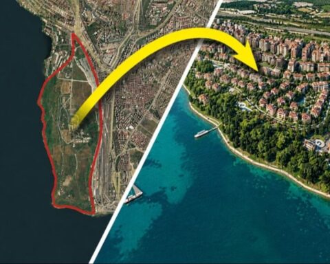 Kanal İstanbul projesi kapsamında askeri alan konut inşaatına açıldı