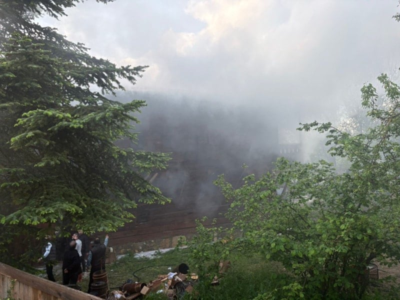 Kastamonu'da 250 Yıllık Tarihi Konağın Yangınla Zarar Görmesi