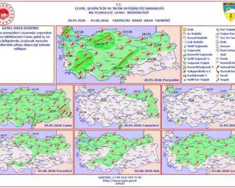 Kurban Bayramı'nın İkinci Günü İçi Sağanak Yağış Uyarısı Yapıldı