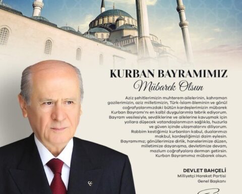 MHP Genel Başkanı Bahçeli'den Kurban Bayramı Mesajı: Bayramın Barış ve Dayanışma Getirmesini Diledi