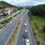 Muğla'da Kurban Bayramı Yoğunluğu: Trafikte 2 Kilometrelik Araç Kuyruğu Oluştu