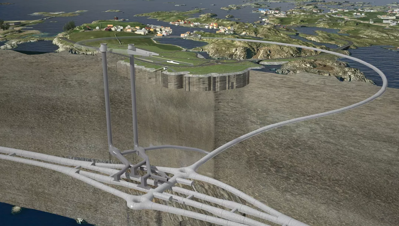 Norveç’in E39 Otoyolu'ndaki 400 Metre Derinlikteki Tünel Projesi Tamamlandığında Ulaşımı Kolaylaştıracak