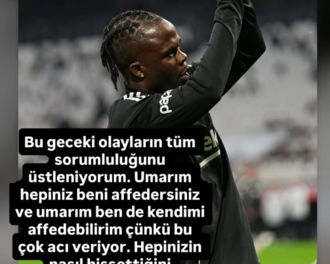 Olaitan, Beşiktaş'ın Konyaspor'a elenmesine neden olan penaltı için özür diledi