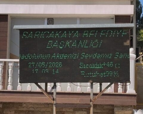 Sarıcakaya'da Bayramda Termometreler 46 Dereceyi Gördü
