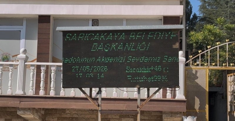 Sarıcakaya'da Bayramda Termometreler 46 Dereceyi Gördü