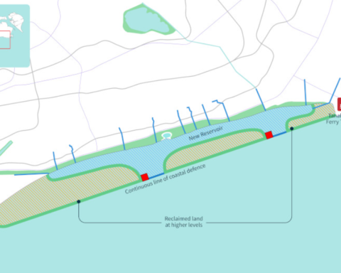 Singapur, Deniz Taşkınlarına Karşı Yeni Kıyı Koruma Projesini Hayata Geçiriyor