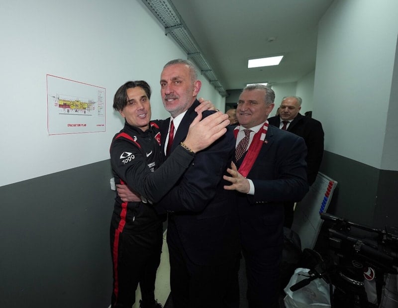 TFF Başkanı Hacıosmanoğlu: Montella A Milli Takım'a Aile Ortamı Getirdi