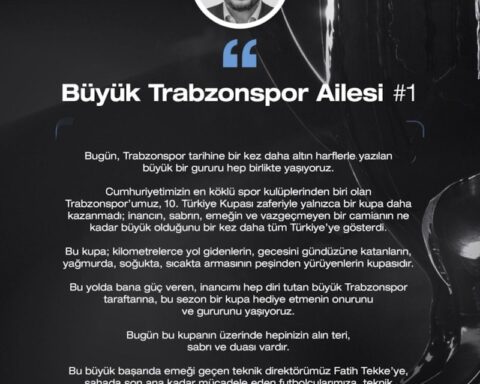 Trabzonspor, Türkiye Kupası'nda 10. zaferini elde etti