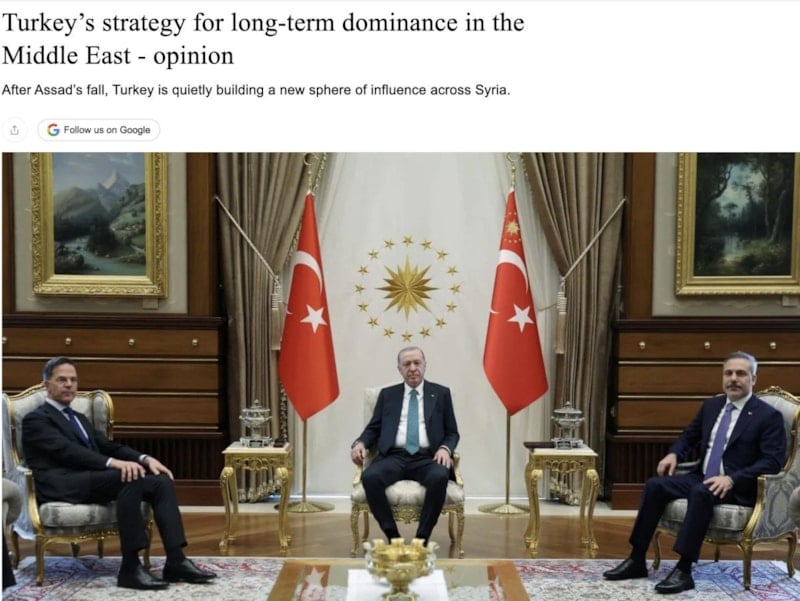 Türkiye, Orta Doğu'da Yeni Bir Güç Merkezi Oluyor