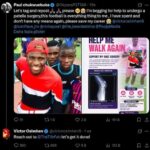 Victor Osimhen, Amatör Futbolcu Paul Chukwuebuka'nın Ameliyat Masraflarını Üstlenecek