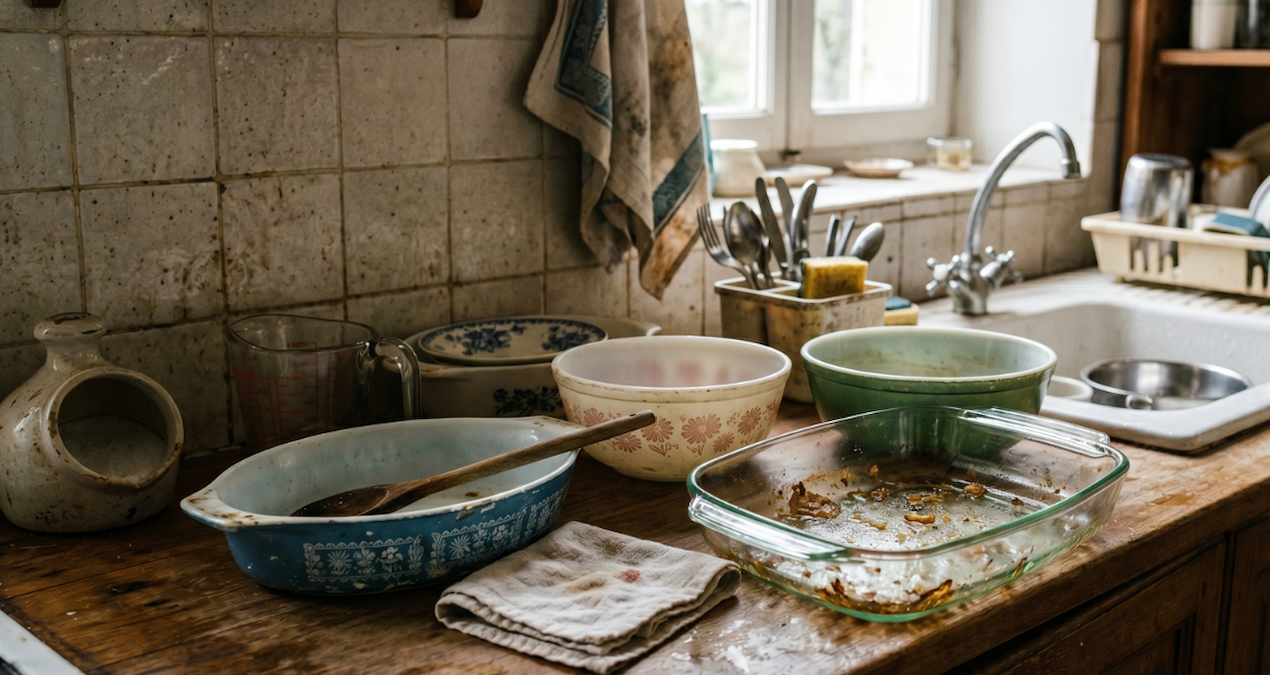 Vintage Pyrex cam kaplar antika piyasasında değer kazanıyor