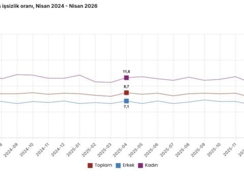 2026 Nisan Ayı İşsizlik Rakamları Açıklandı: İşsizlik Oranı Yüzde 8,2’ye Yükseldi
