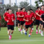 A Milli Futbol Takımı Miami'de Hazırlık Antrenmanına Çıktı