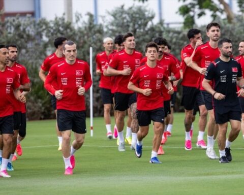 A Milli Futbol Takımı Miami'de Hazırlık Antrenmanına Çıktı