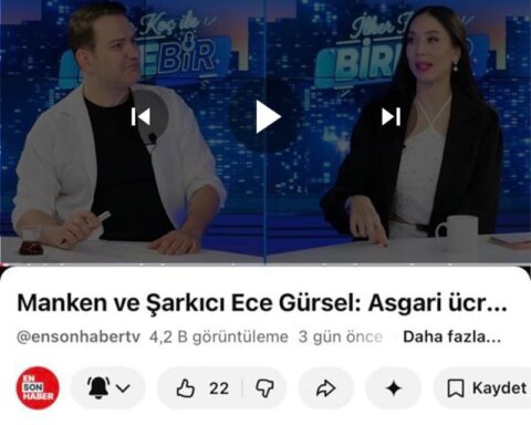 Ece Gürsel: Asgari ücretle birlikte olmam, davul bile dengi dengine