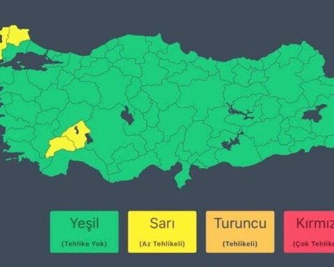 İçişleri Bakanlığı'ndan 4 il için sarı kodlu hava uyarısı geldi